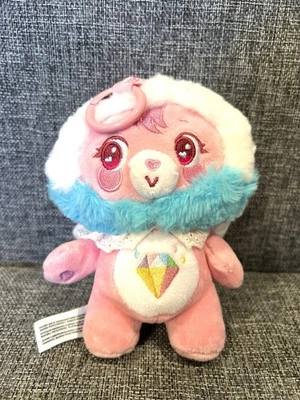 Care Bears Cutie Companions 6" Sparkle Heart Bear As A Bird Plush Dangler -EUC- - Image 1 of 4