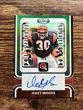 ICKEY WOODS 2024 ABSOLUTE MIRROR GREEN AUTO /5 BENGALS