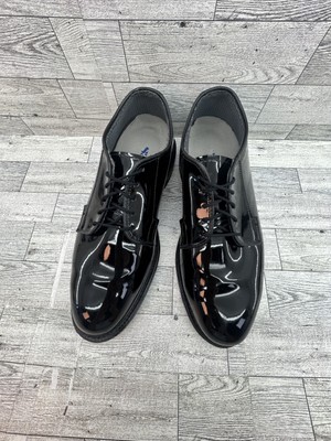 Bates Dress Shoes Mens Size 8.5 D Black Patent Leather  display picture 3
