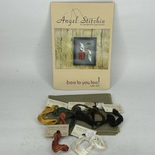 Kit de punto de aguja bordado punto de cruz punto de cruz punto de ángel "Boo to You Too"