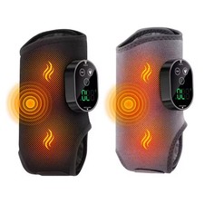 Cordless Foot Ankle Massager Pain Relief with 6 Heat Levels, 3 Vibration Modes-