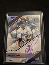 2025 Topps Diamond Icons Auto White Polychromatink Mike Piazza 12/15