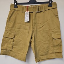 Image of Men’s SoulCal&Co Navy Cargo Shorts Size Medium Brand New Brown with tags.