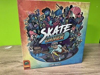 Skate Summer Board Game - Master the Half-Pipes of Pelican Park Pandasaurus S21