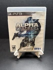 Alpha Protocol (Sony PlayStation 3, 2010) CIB Complete In Box  - Tested