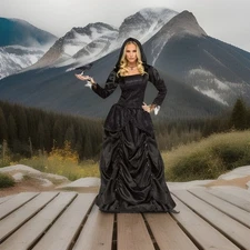 Adults Wicked Queen Costume - Medium/Large (10-14)