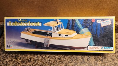 Midwest Products Co Maine Lobster Boat #991 New Old Stock