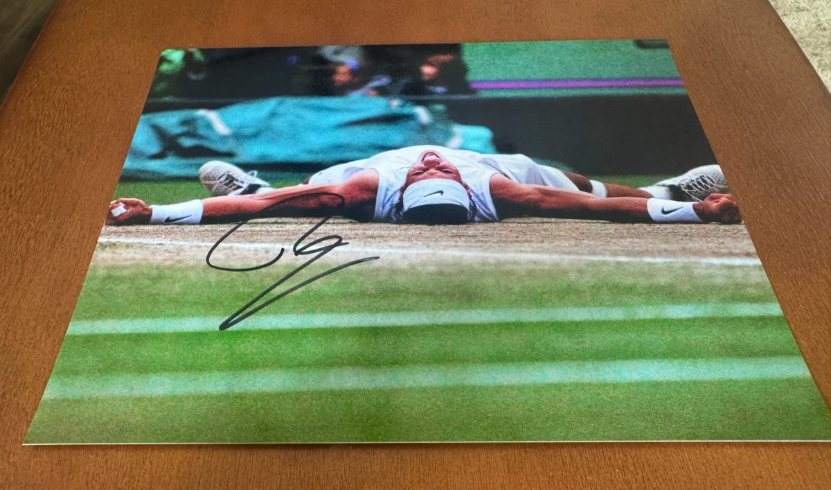 Billet autographié par Rafael Nadal 2009, avec certificat de