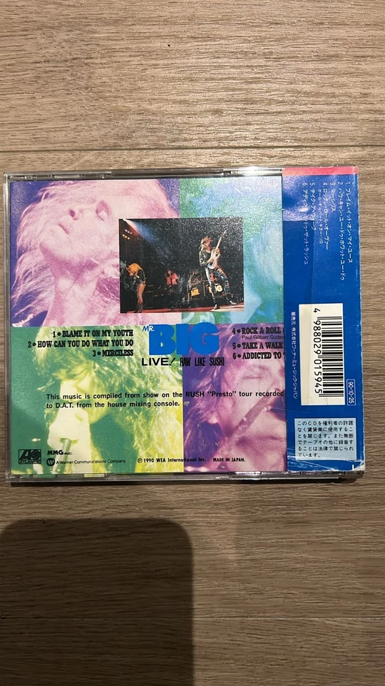 Mr.Big - Live! Raw Like Sushi CD - Bild 2 von 4