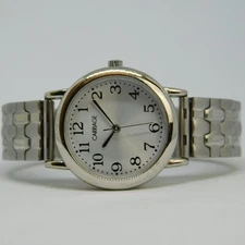 Carriage by Timex C3C744 Silver Tone Quartz Women's Watch Sz. 6 1/4" New Battery