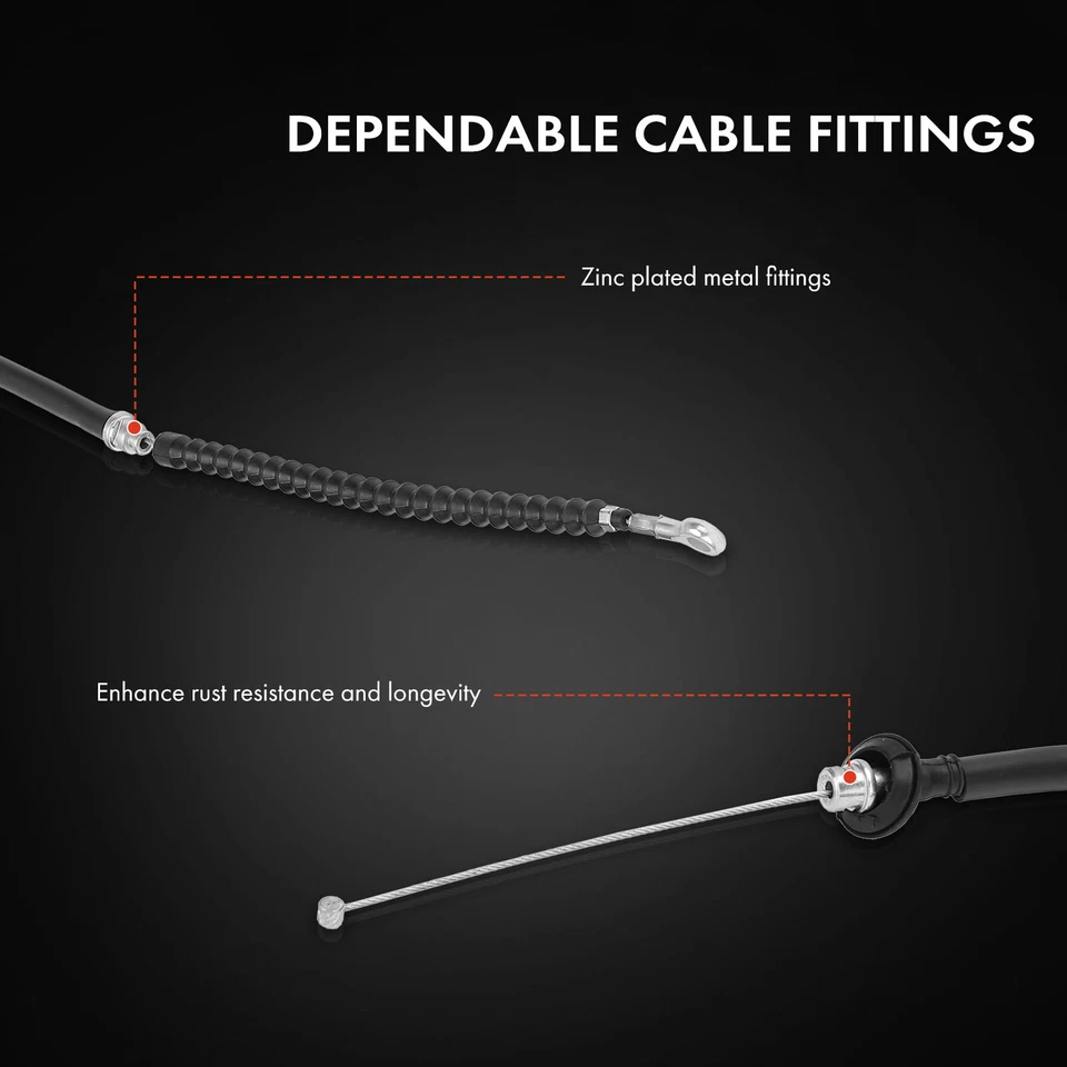 Cabo de freio de estacionamento para Toyota Tundra 2000 2001 2002 2003 2004 2005 dianteiro - Imagem 4 de 4