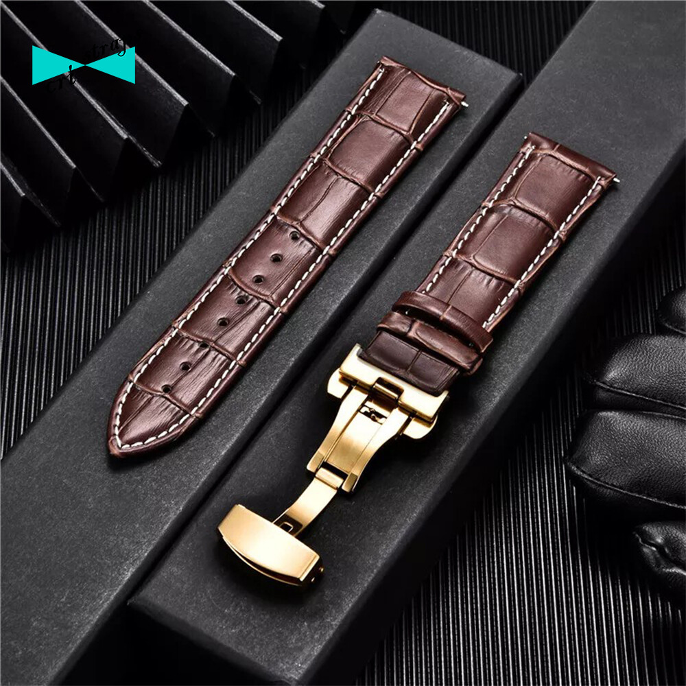 Cinturino Morellato In Vera Pelle Di Coccodrillo Del Brasile Ansa 22mm - Foto 4