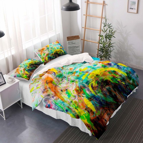 Horse Duvet Cover Set, 3 Piece elephant Bedding Set Microfiber - Picture 51 of 53