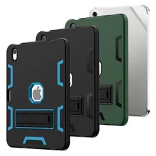 Case For Apple iPad A16 11 in Hybrid Military Shockproof Heavy Duty Stand Cover