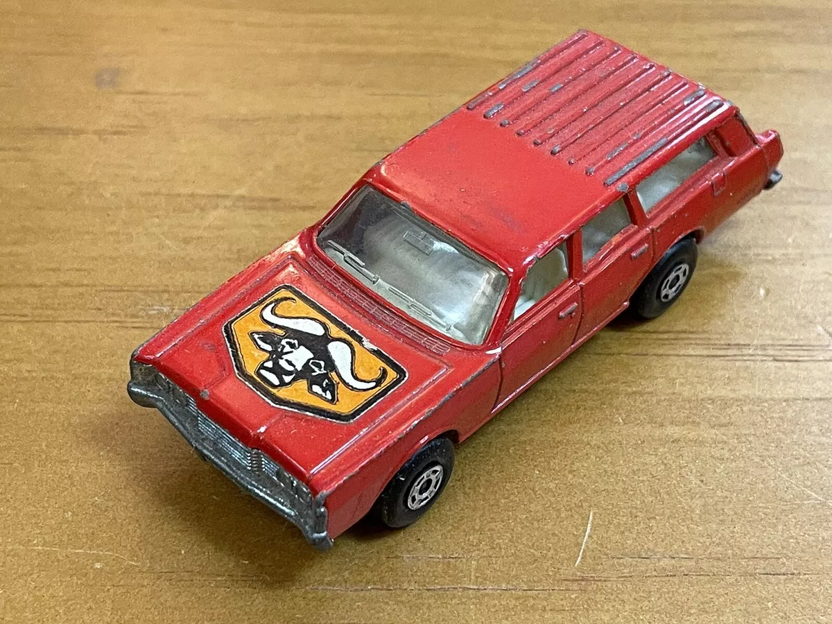 Vintage Lesney Matchbox Superfast Red No. 59 Station Wagon With