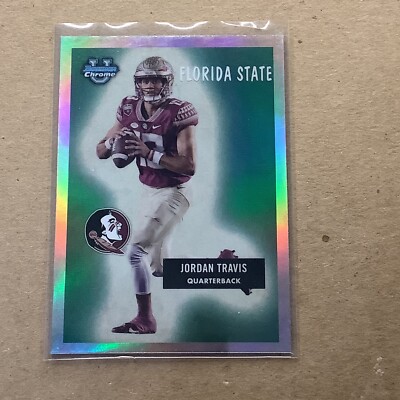 2023 Bowman Chrome University #55BF-15 Jordan Travis B-6