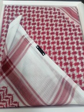 Royal English Shemagh Red original Keffiyeh YAshemagh Scarf Hatta Cotton MenArab