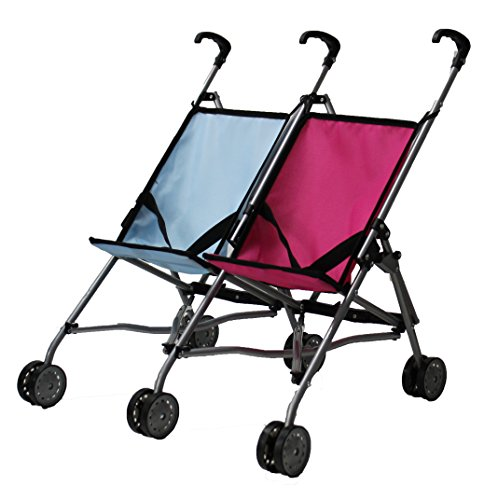 mommy and me twin doll stroller