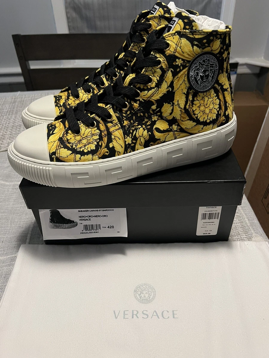 Versace high store top sneaker