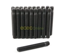 20pc Black 12x1.5 Stud Conversions 78mm (3.0") Shank Length for many BMW & Mini