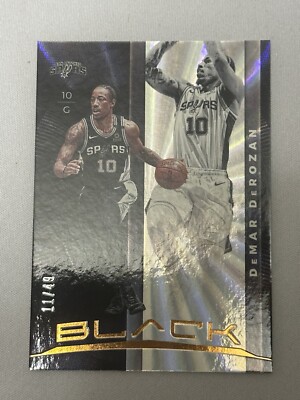 2019-20 Panini Black Copper Demar Derozan /49 Kings/Bulls
