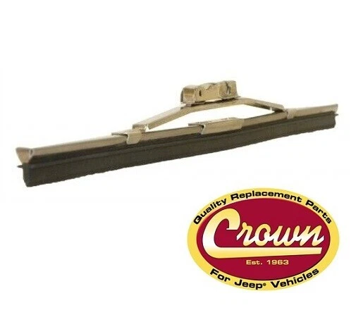 Limpiaparabrisas delantero Crown J0973819 11" para Jeep CJ5 CJ6 1968-1975 y CJ7 1976-1980 Foto 2 de 2
