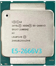 Intel Xeon E5-2666 v3 2.9GHz 10C/20T SR1Y7 LGA2011-3 CPU  Used Tested