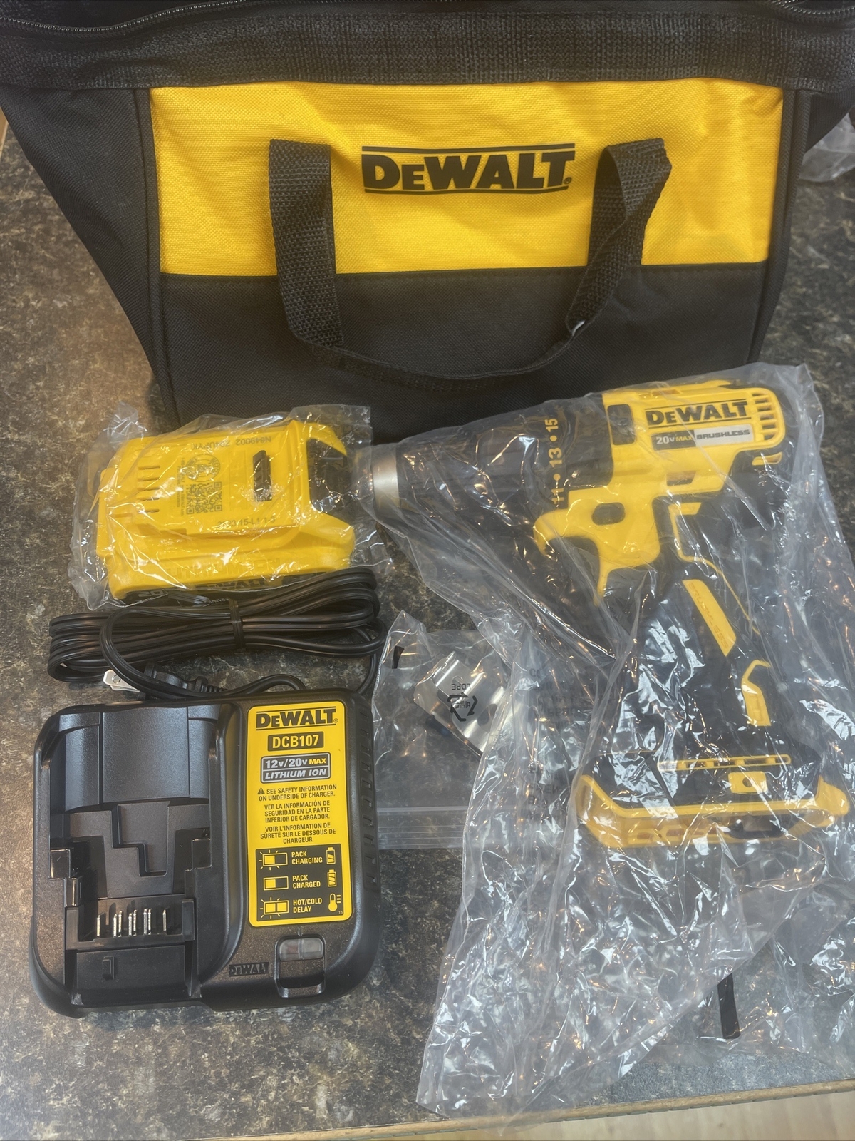 DeWalt DCD777C2 20V MAX Compact Brushless Drill Driver Kit eBay