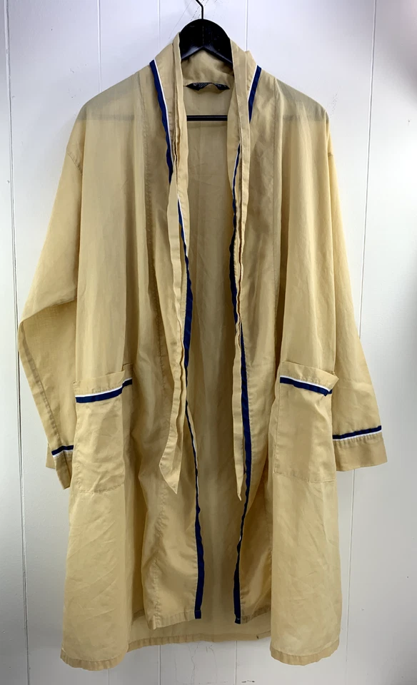 Bata de Weldon Albornoz Ropa de Dormir Salón De Colección Años 50 60 Adulto Talla Grande L Foto 4 de 4