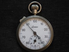 goße 70mm Isgus Stoppuhr defekt