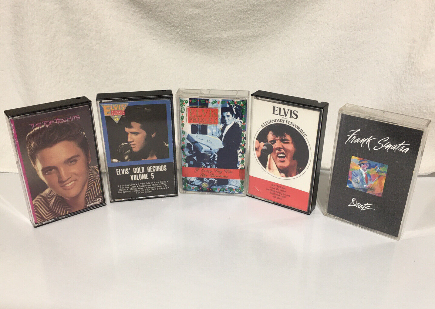 Gifts Lot of 4 ELVIS PRESLEY 1 Tapes Sinatra Frank price Audio Cassette