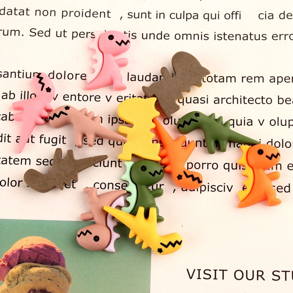 20 lindos cabujones de caramelo de flores de animales de resina plana para álbumes de recortes artesanales Foto 4 de 4