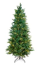 Image of Best Artificial Balsam Fir Pre-Lit Realistic 6ft, 7ft, 8ft Full Christmas Tree