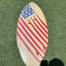 Wet Pro skim board 37”x16.5” New Original Pkging American Flag themed