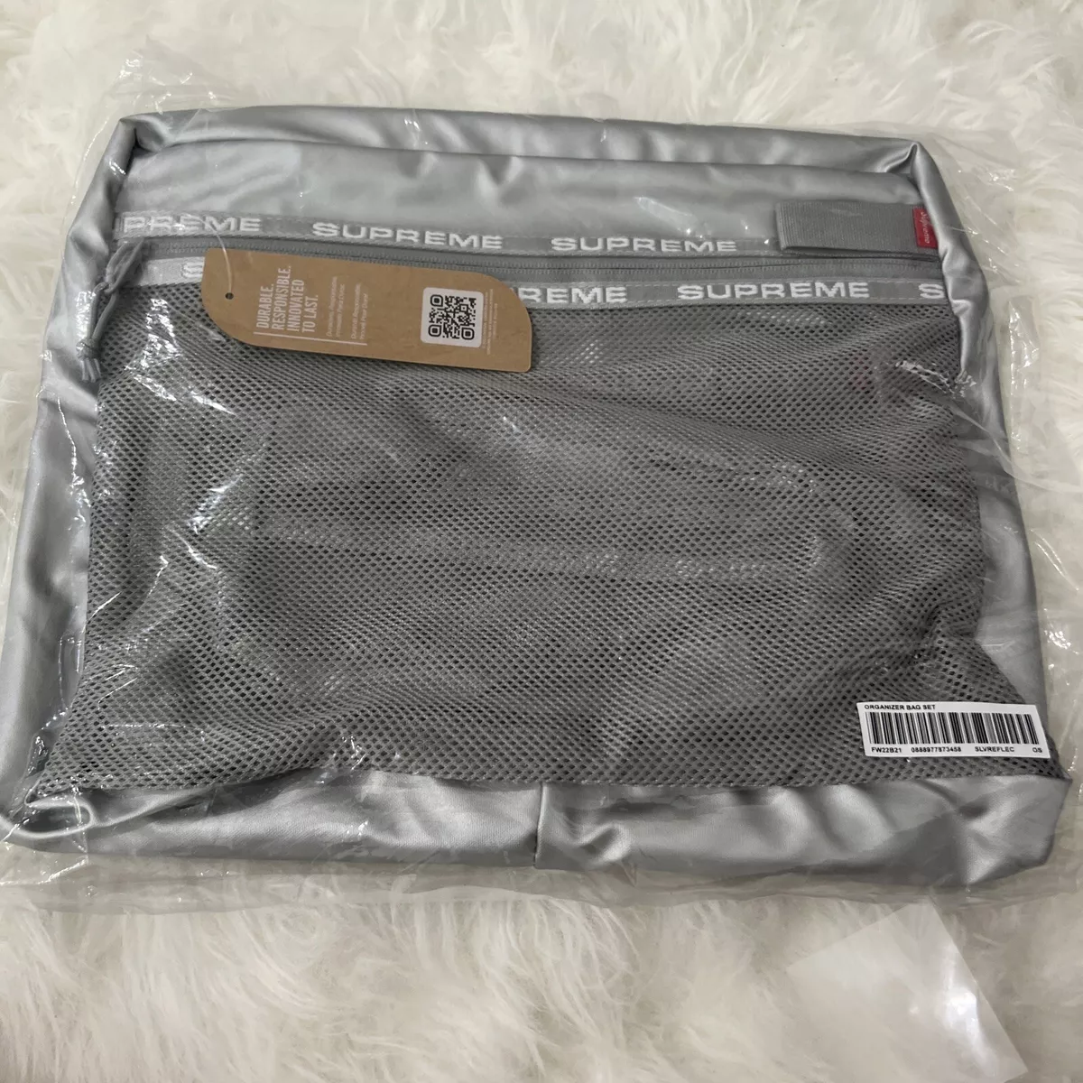 Supreme Organizer Pouch Set - Silverflec FW22B21 0888977873458