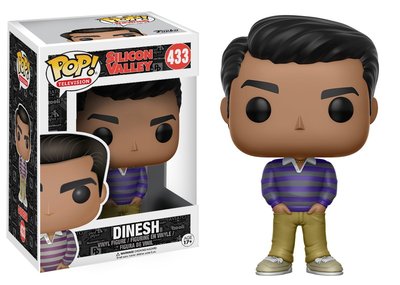 Pop Television Silicon Valley Dinesh #433 Vinyl Figure by