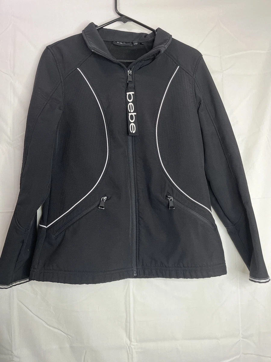 Bebe Womens Sport Black Jacket Size M eBay