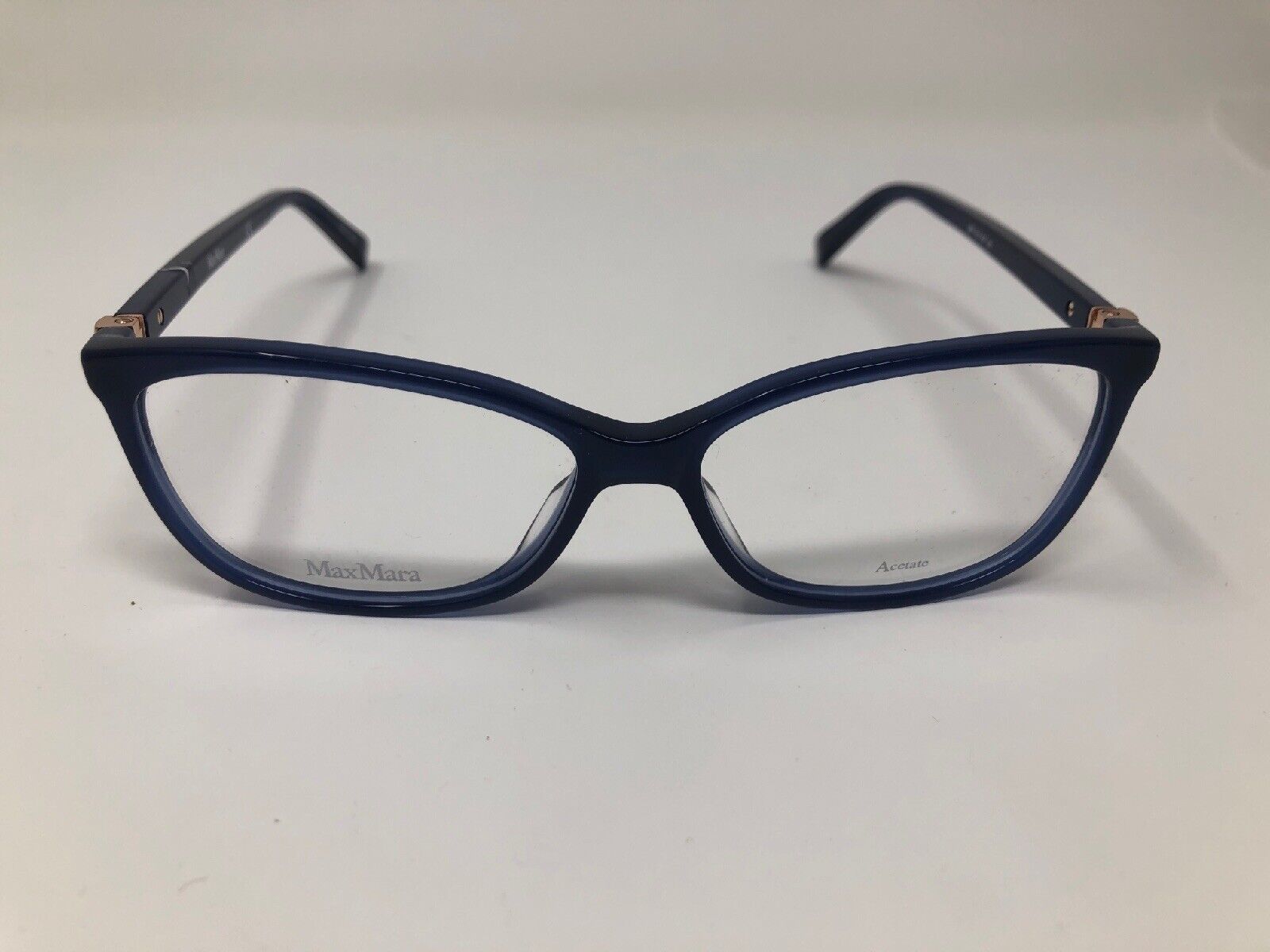 MAX MARA Eyeglasses Frame MM 1374 PJP 54-15-140 Blue Full Rim MA17