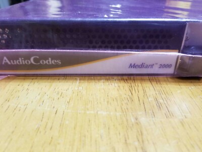 AudioCodes Mediant 2000 - 2 Span DC - SIP  Media Gateway