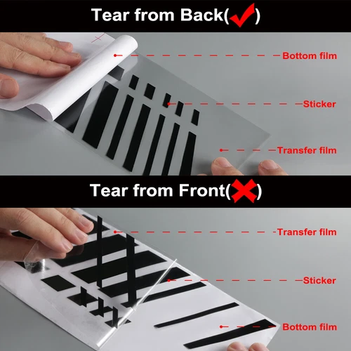 Graphics Mud Splash Stripes Car Sticker For Mercedes Benz Vito V260 Side Decals - Bild 7 von 9