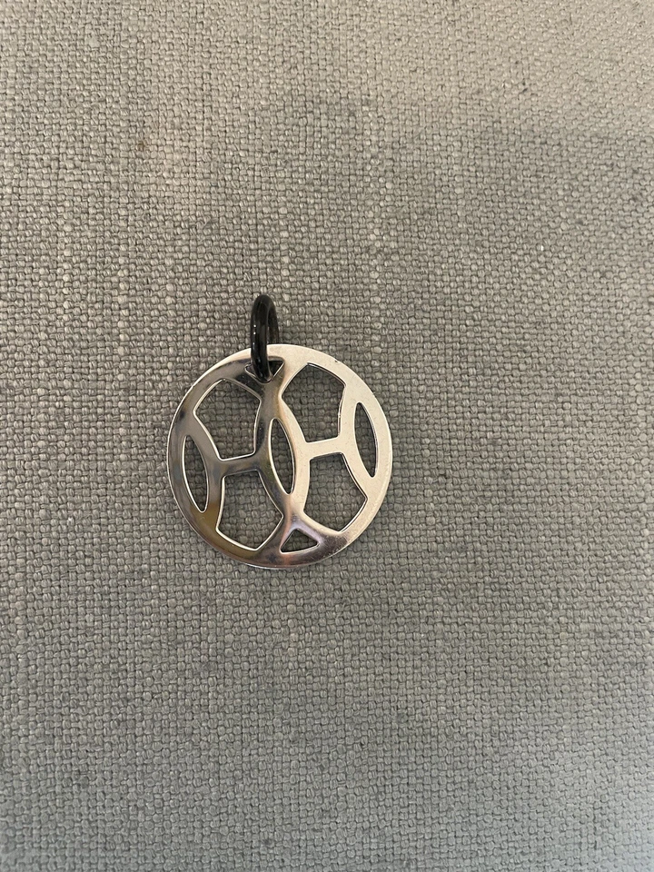 Hermoso COLGANTE DE PLATA VINTAGE AUTÉNTICO HERMES Lena Horne ¡¡¡No te pierdas!!!! Foto 4 de 4