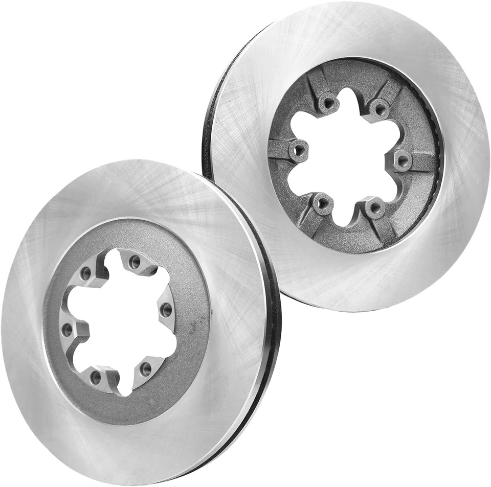 Front Disc Brake Rotors and Rear Brake Drums for Chevrolet Colorado GMC Canyon - Image 3 of 4