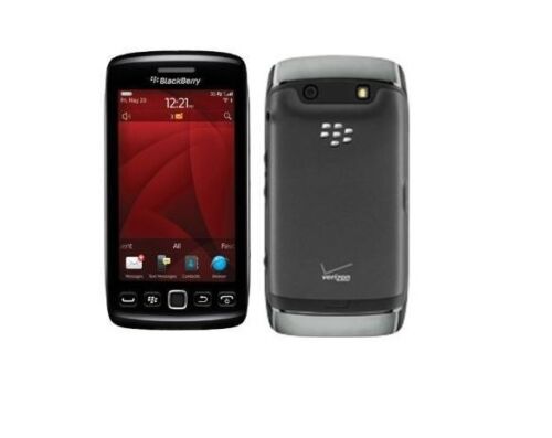 LATARKA BLACKBERRY 9850 - 4 GB -CZARNA (Verizon)c TELEFON KOMÓRKOWY Strona Plus Dobry - Zdjęcie 1 z 1