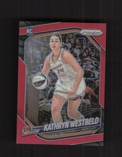 2025 Panini Prizm WNBA #29 Kathryn Westbeld Red Prizms #/299