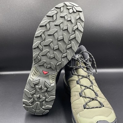 Salomon X Ultra 360 MID CSWP Outdoor Waterproof Boots Olive  display picture 2