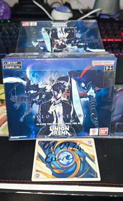 Bandai Namco Union Arena Solo Leveling Display UE17BT Englisch Sung Jinwoo
