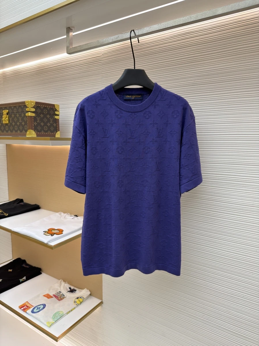 Louis Vuitton Blue T-Shirts for Men for sale | eBay