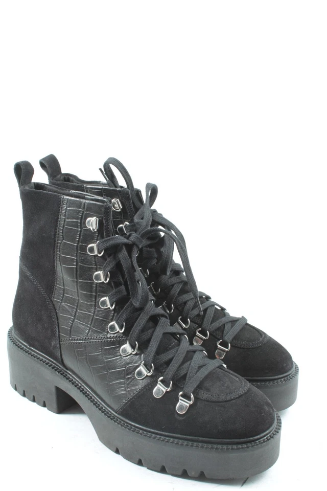 ASOS SHOES Botas del desierto Mujeres Botas Talla EU 42 negro look casual - Imagen 4 de 4