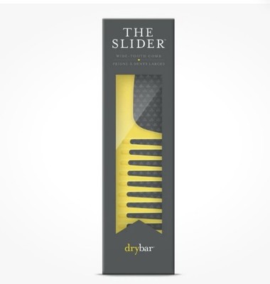 Dry Bar The Slider Wide-Tooth Comb Yellow Gentle  On Hair Brand New In Box!