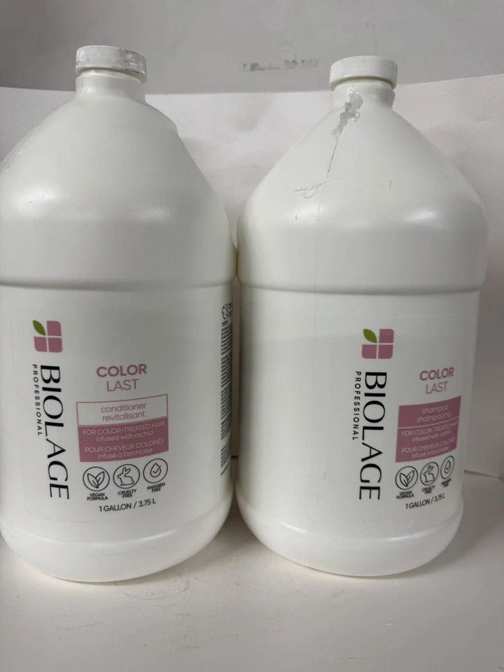 (2 Gallon Set) Biolage Color Last Shampoo and Conditioner Gallon Duo as pictured - Image 2 of 4